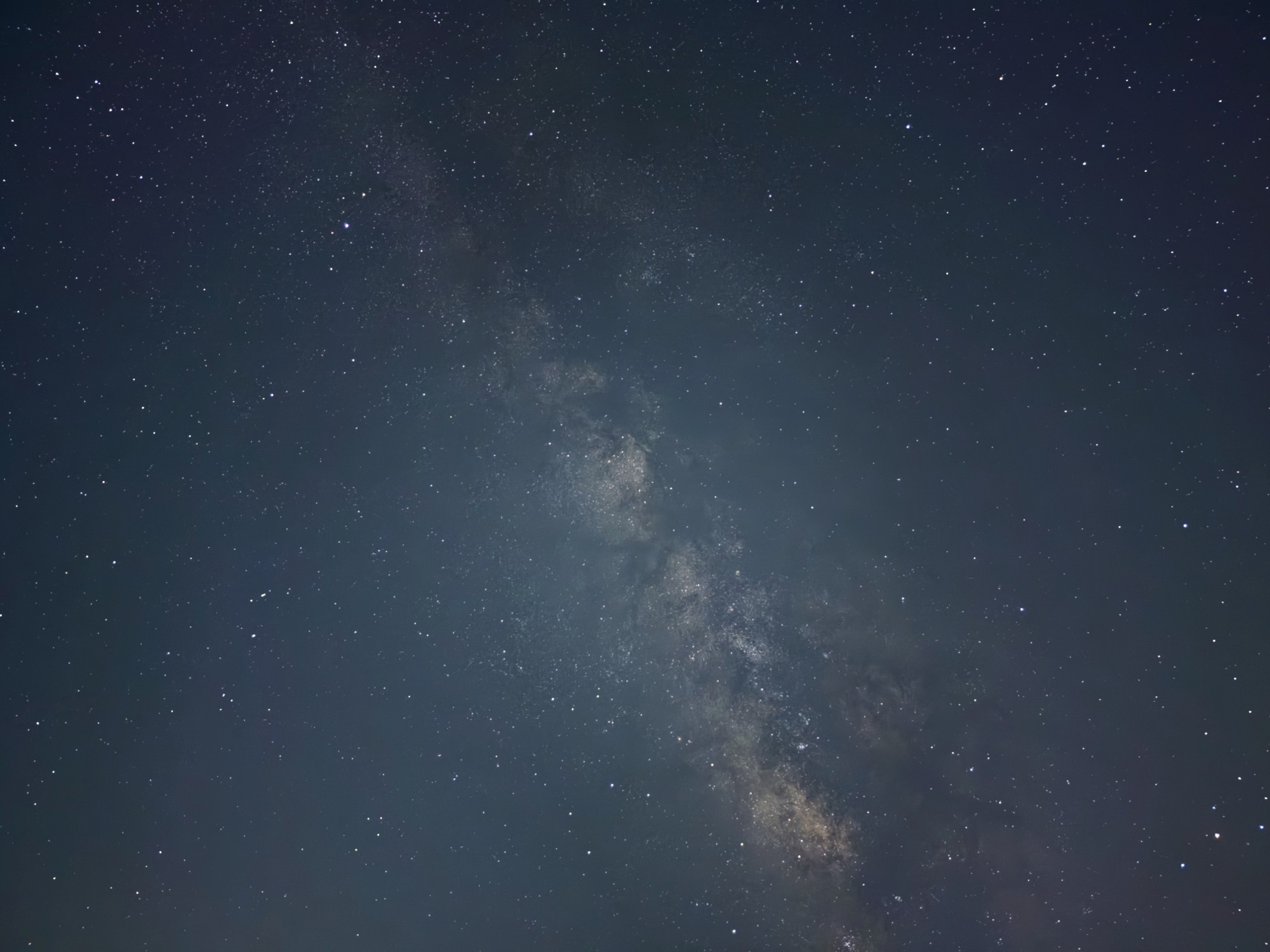 Milky Way from Greece